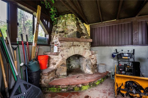 Exterior, Fireplace