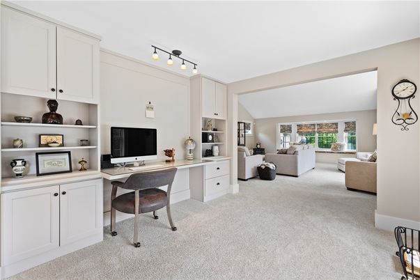 Home Office, Interior, Living room