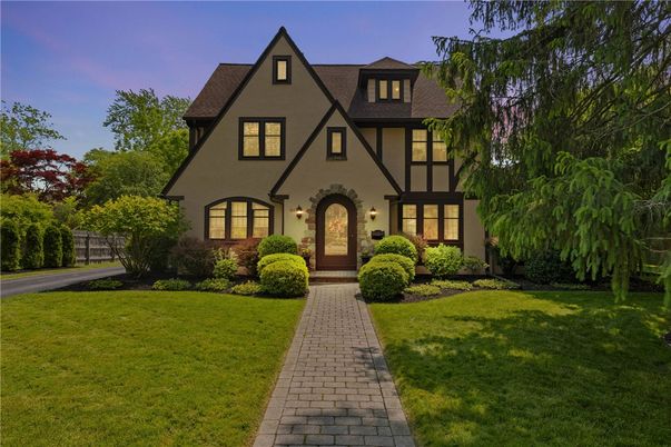 Exterior, Facade, Tudor Revival