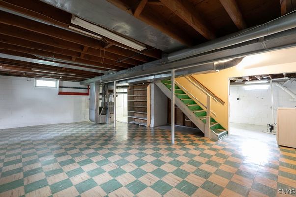 Interior, Wooden Beams
