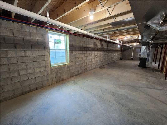 Interior, Stone Walls, Wooden Beams