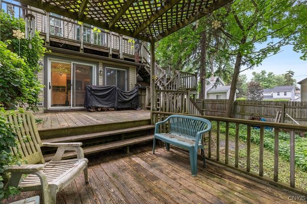 Exterior, Wood Texture Flooring