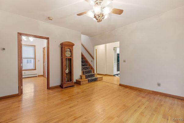 Empty room, Interior, Wood Texture Flooring