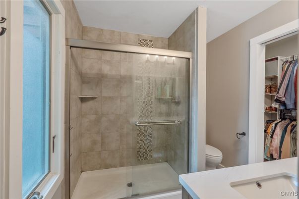 Bathroom, Glass Shower, Interior