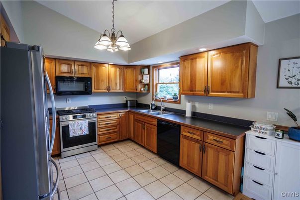 Interior, Kitchen, Pendant Lights, Recessed Lighting