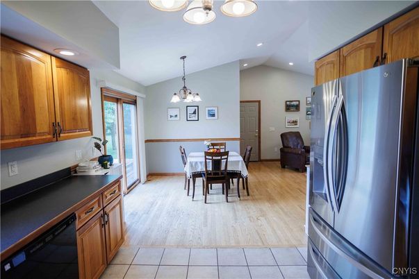 Dining room, Interior, Kitchen, Pendant Lights, Recessed Lighting