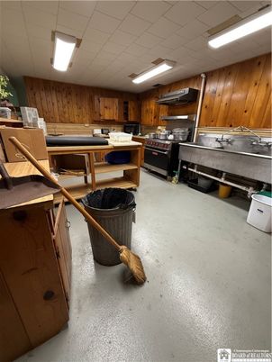 Interior, Kitchen, Wooden Walls