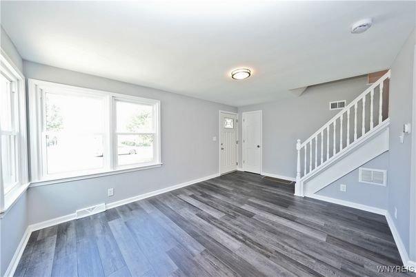 Empty room, Interior, Wood Texture Flooring