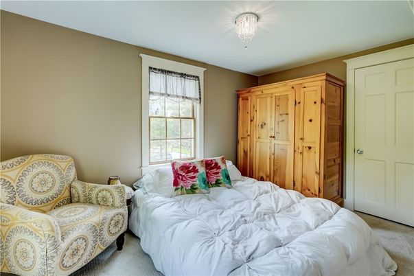 Bedroom, Chandelier, Interior