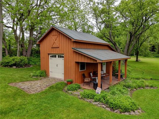 Backyard, Detached Garage, Exterior