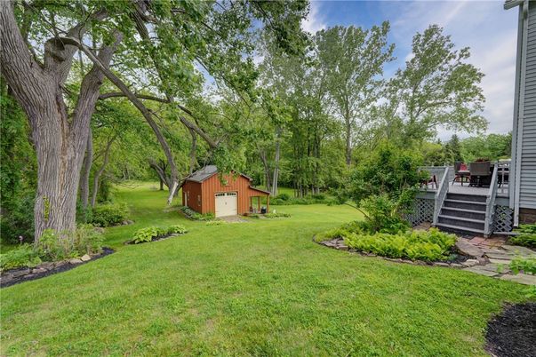 Backyard, Detached Garage, Exterior