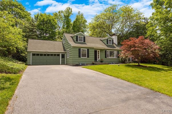Attached, Backyard, Exterior, Facade, Cape Cod