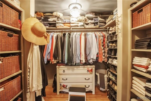 Interior, Walk-in Closets, Wood Texture Flooring