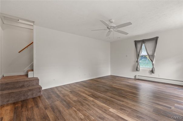 Empty room, Interior, Wood Texture Flooring