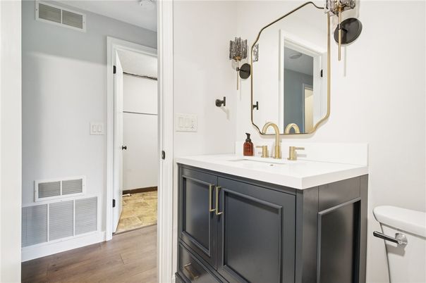 Bathroom, Interior, Wood Texture Flooring