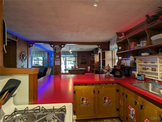 Dining room, Interior, Kitchen