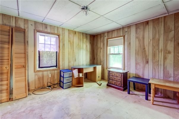 Empty room, Interior, Wooden Walls