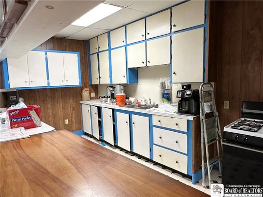 Interior, Kitchen, Wooden Walls