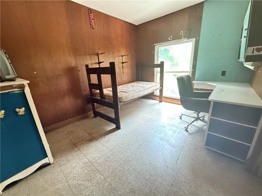 Home Office, Interior, Wooden Walls