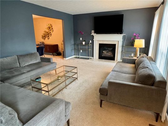 Fireplace, Interior, Living room