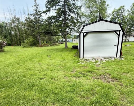 Backyard, Detached Garage, Exterior
