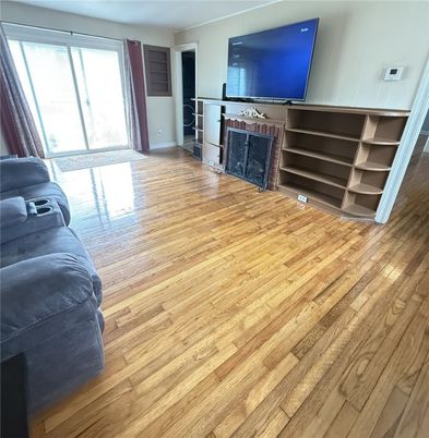 Fireplace, Interior, Wood Texture Flooring