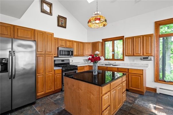 Interior, Kitchen, Pendant Lights