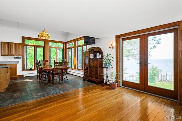 Dining room, Interior, Kitchen, Water, Wood Texture Flooring