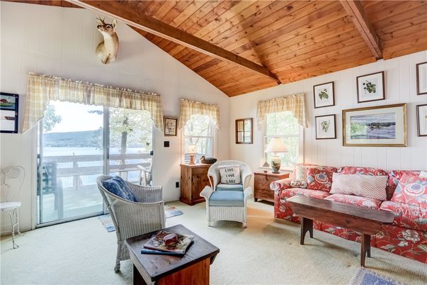 Interior, Living room, Wooden Beams, Wooden Ceilings