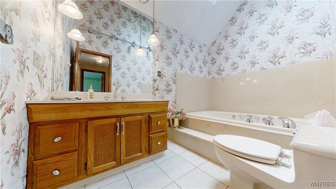Bathroom, Interior, Pendant Lights