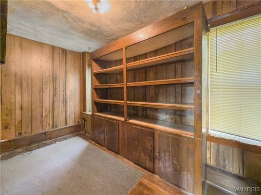 Empty room, Interior, Wooden Walls