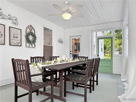 Dining room, Interior