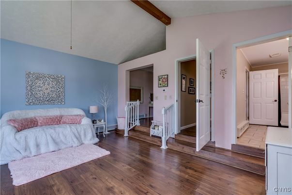 Bedroom, Interior, Wooden Beams, Wood Texture Flooring