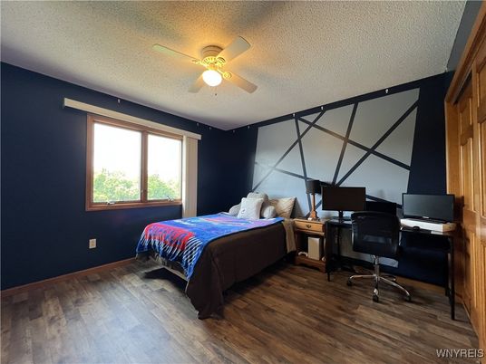Bedroom, Home Office, Interior, Wood Texture Flooring