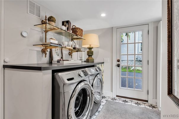 Interior, Recessed Lighting, Washer