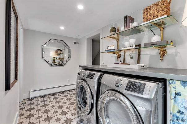 Interior, Recessed Lighting, Washer