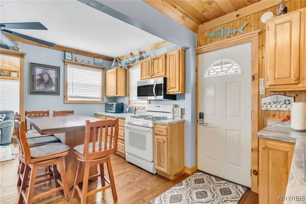 Dining room, Interior, Kitchen, Wooden Ceilings, Wood Texture Flooring