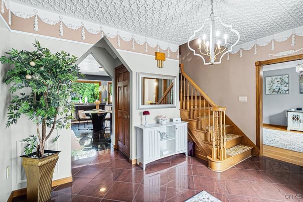 Chandelier, Dining room, Interior