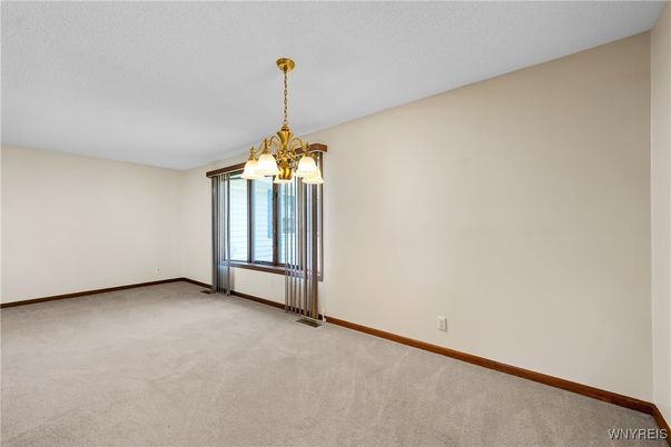 Chandelier, Empty room, Interior