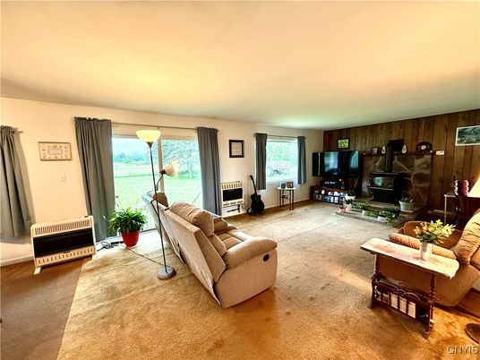 Interior, Living room, Wooden Walls