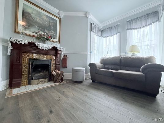 Fireplace, Interior, Wood Texture Flooring