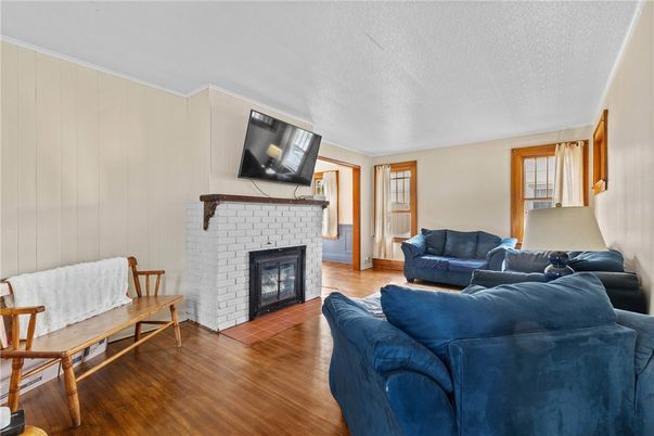 Fireplace, Interior, Living room, Wood Texture Flooring