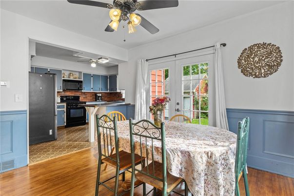 Dining room, Interior, Kitchen, Wood Texture Flooring