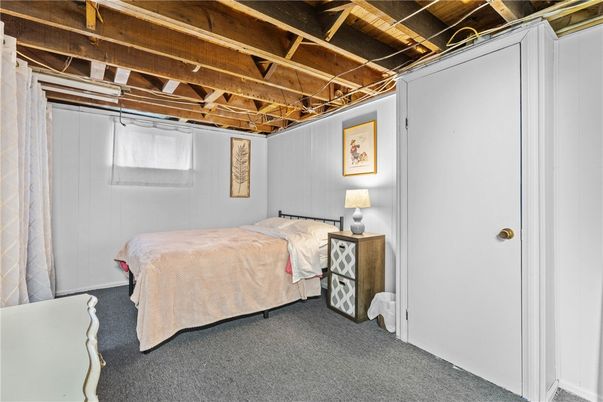 Bedroom, Interior, Wooden Beams