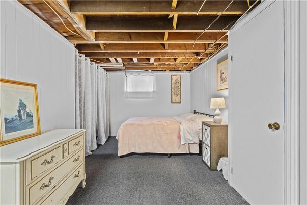 Bedroom, Interior, Wooden Beams