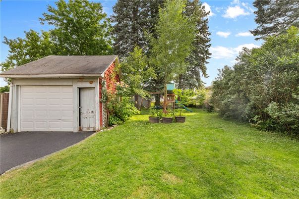 Backyard, Detached Garage, Exterior, Playground