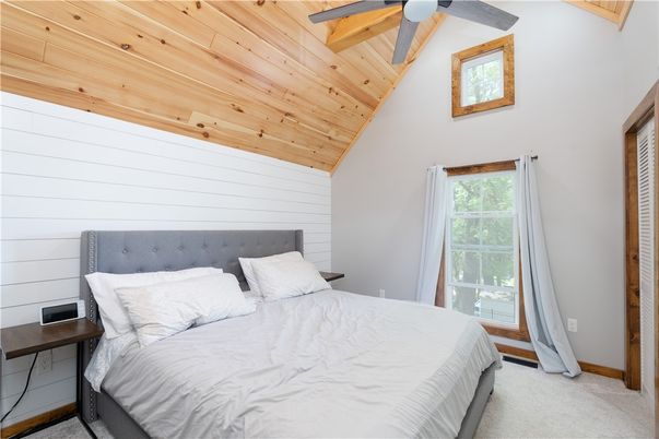 Bedroom, Interior, Wooden Ceilings