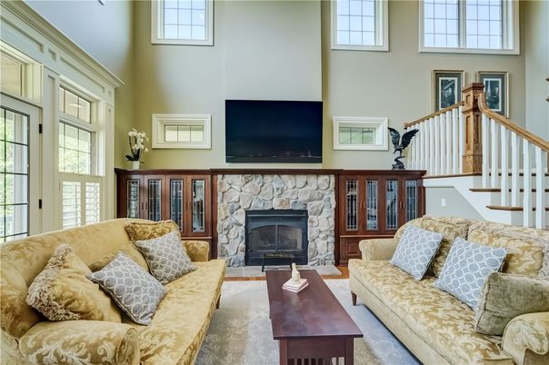 Fireplace, Interior, Living room