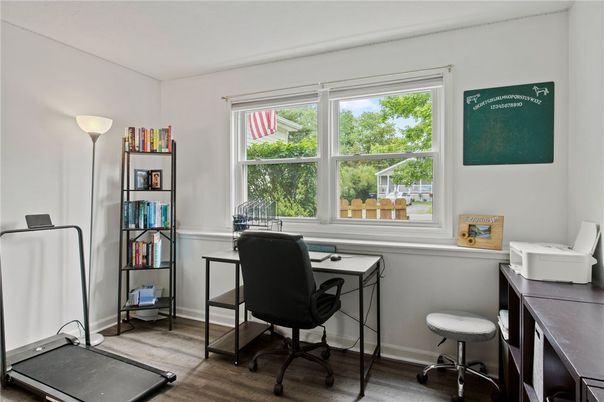 Home Office, Interior, Wood Texture Flooring