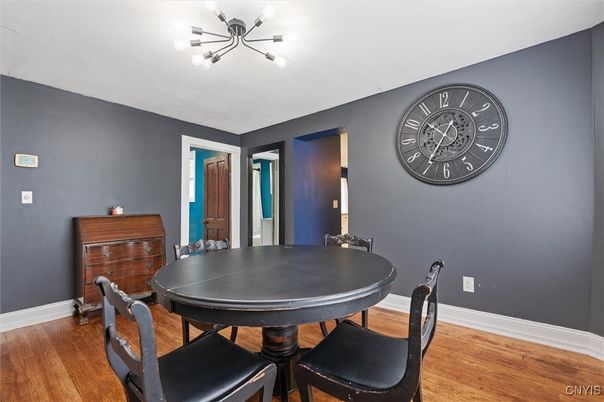 Dining room, Interior, Wood Texture Flooring